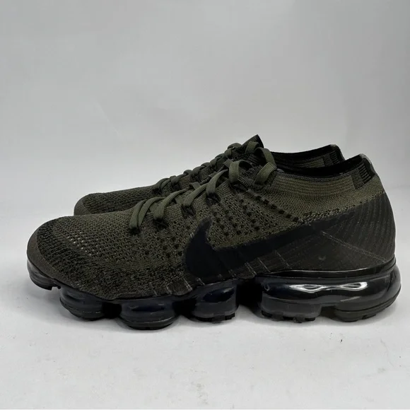 Mens Nike Air Vapormax Flyknit Shoes “Cargo Khaki/Green Black” 2023